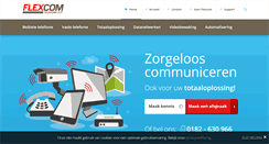 Desktop Screenshot of flexcom.nl